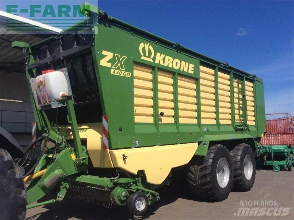 Krone zx 430 gd Graantransportwagen