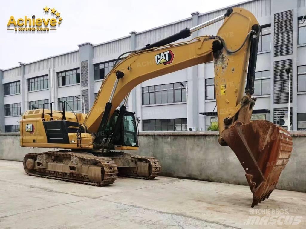 CAT 349 Rupsgraafmachines