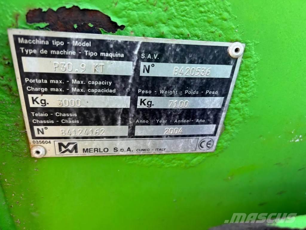 Merlo P30.9 KT Verreikers voor landbouw