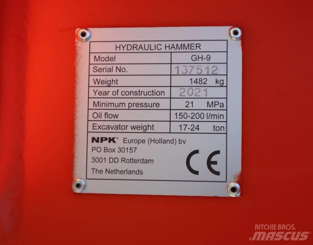 NPK GH-9 E. 17-24 t Hamers en brekers