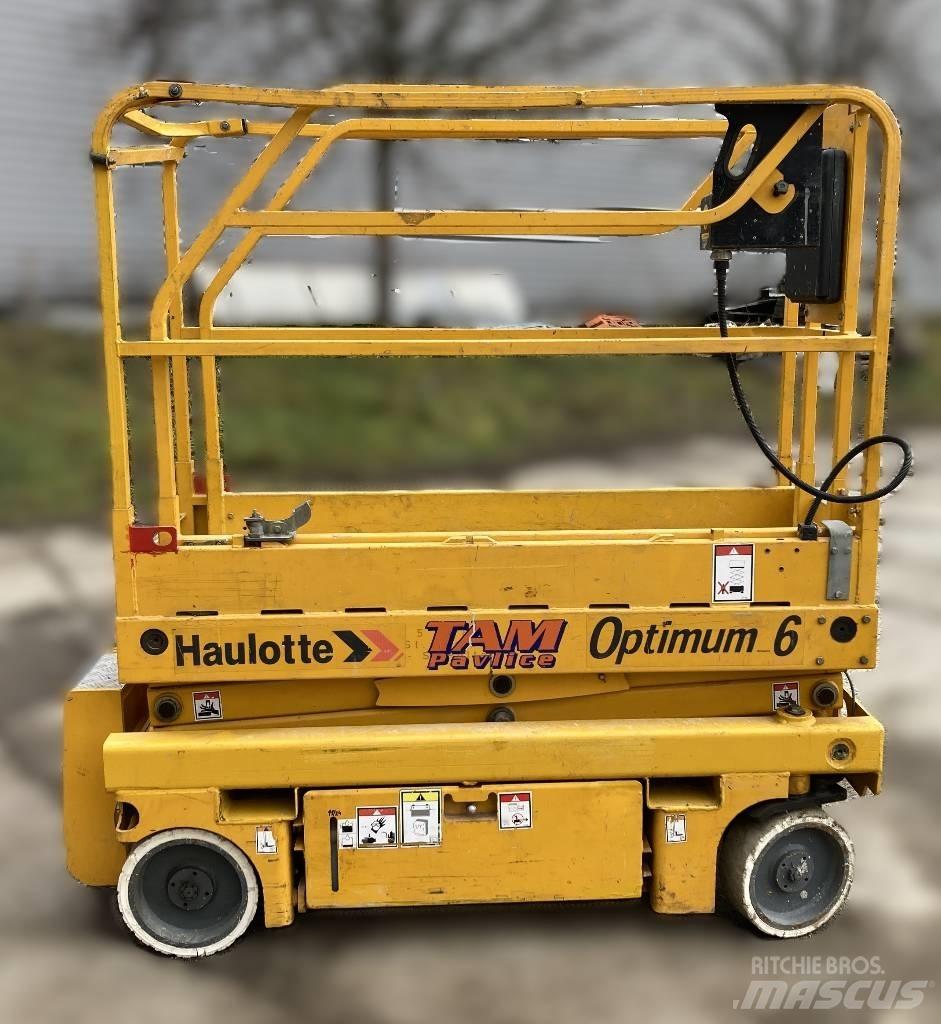 Haulotte Optimum  6 Schaarhoogwerkers