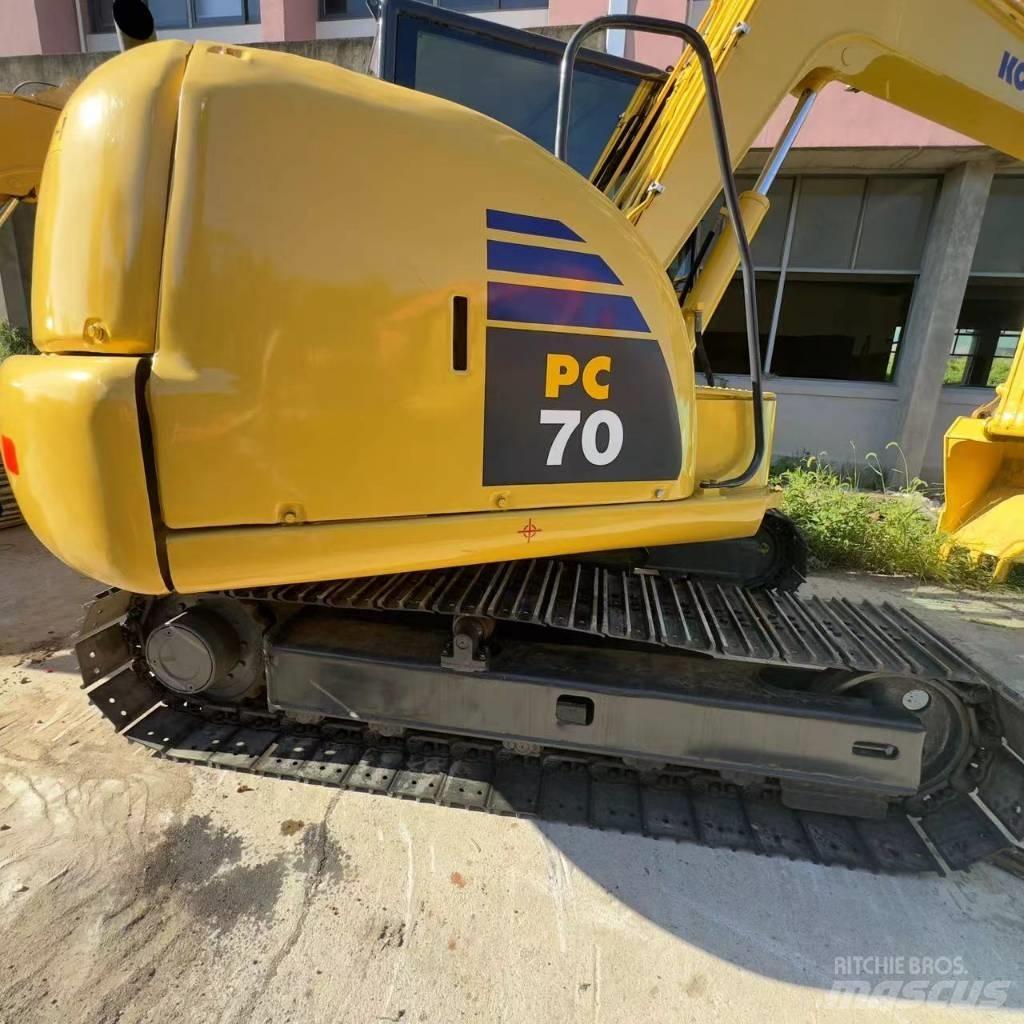 Komatsu PC 70 Rupsgraafmachines