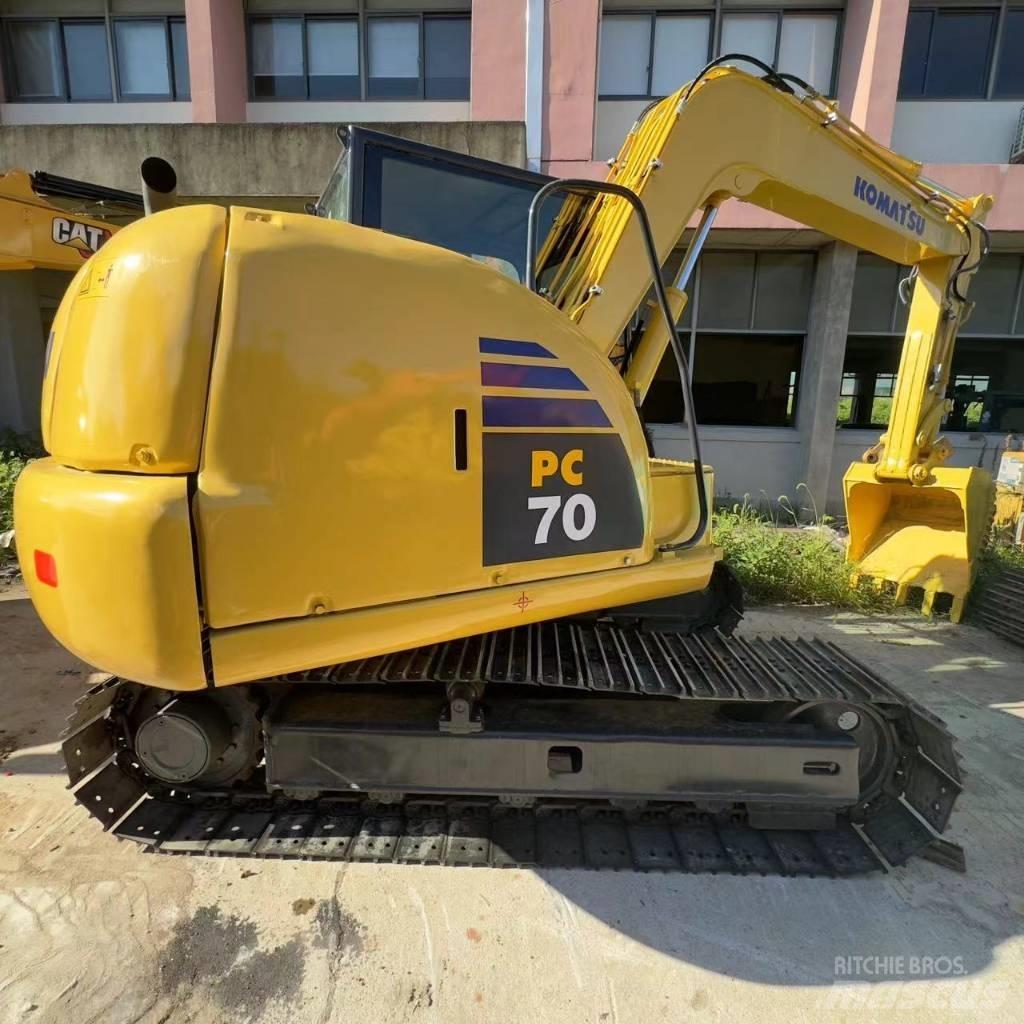 Komatsu PC 70 Rupsgraafmachines