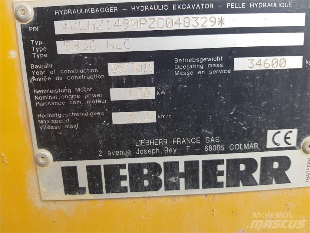 Liebherr R936 NLC Rupsgraafmachines