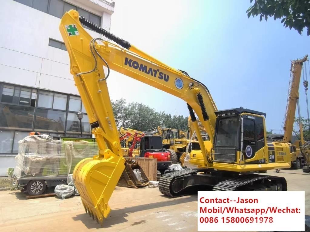 Komatsu PC 210 LCD-8 Rupsgraafmachines