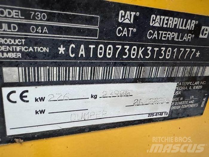 CAT 730 Knik dumptrucks