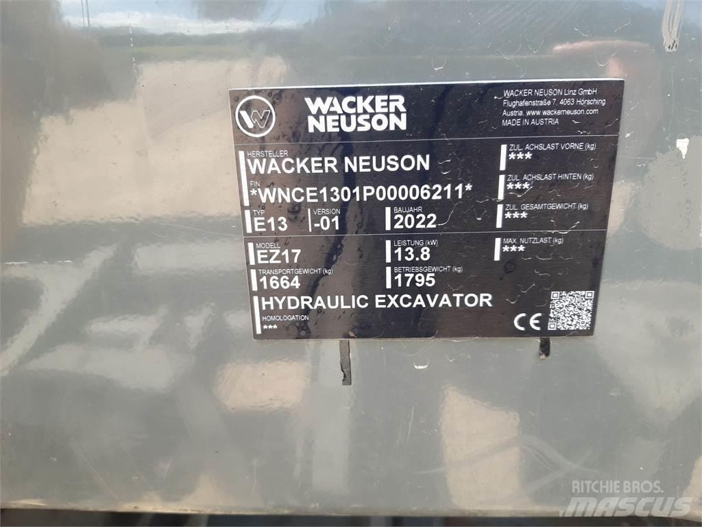 Wacker Neuson EZ17 Rupsgraafmachines