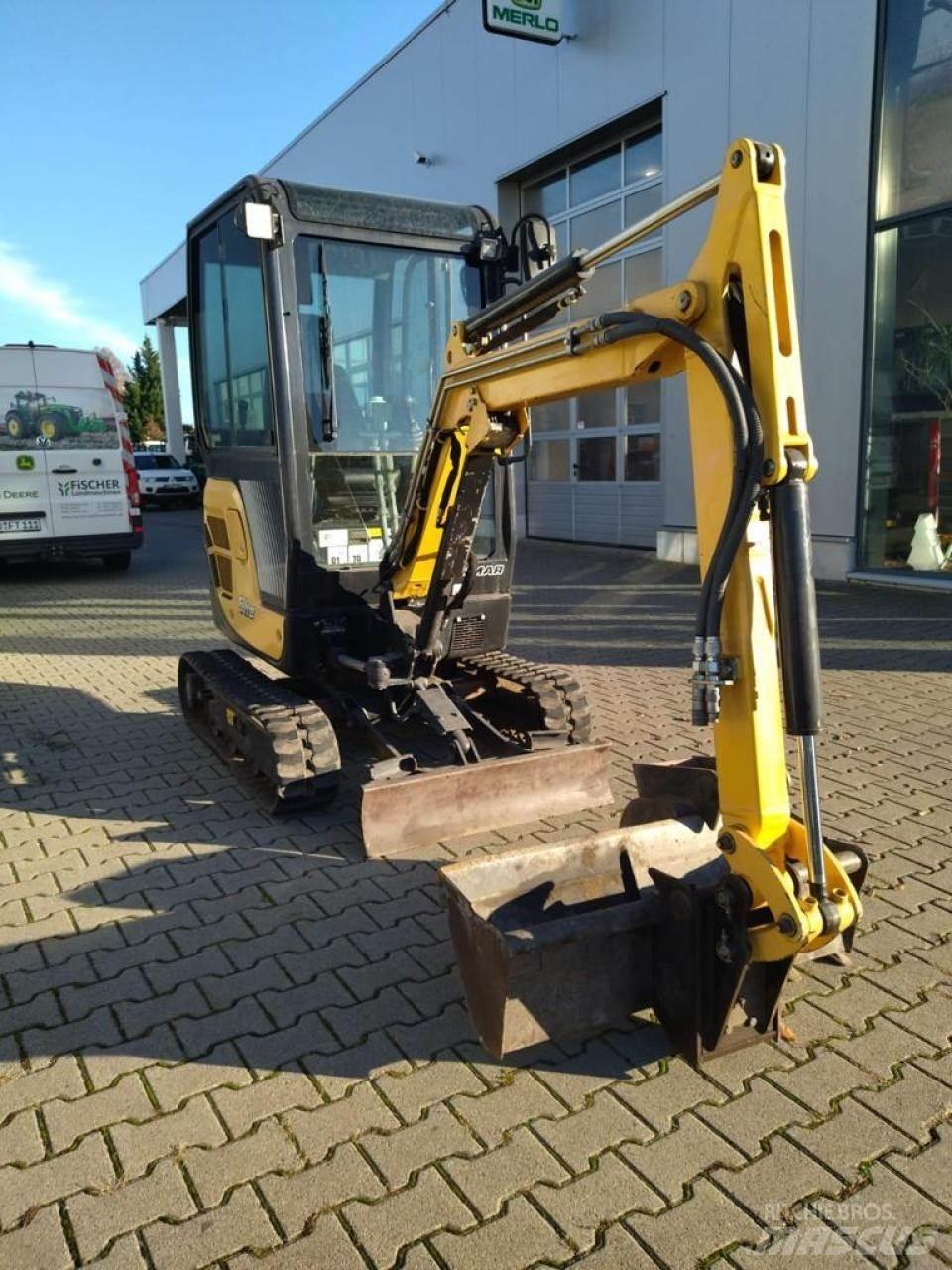 Yanmar SV18 Minigraafmachines < 7t