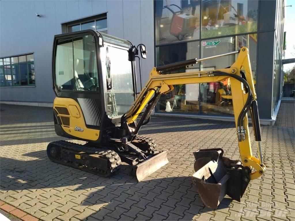 Yanmar SV18 Minigraafmachines < 7t