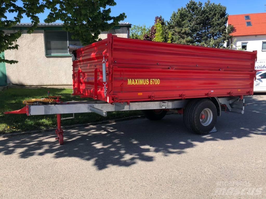 Maximus 6700 Gesloten opleggers