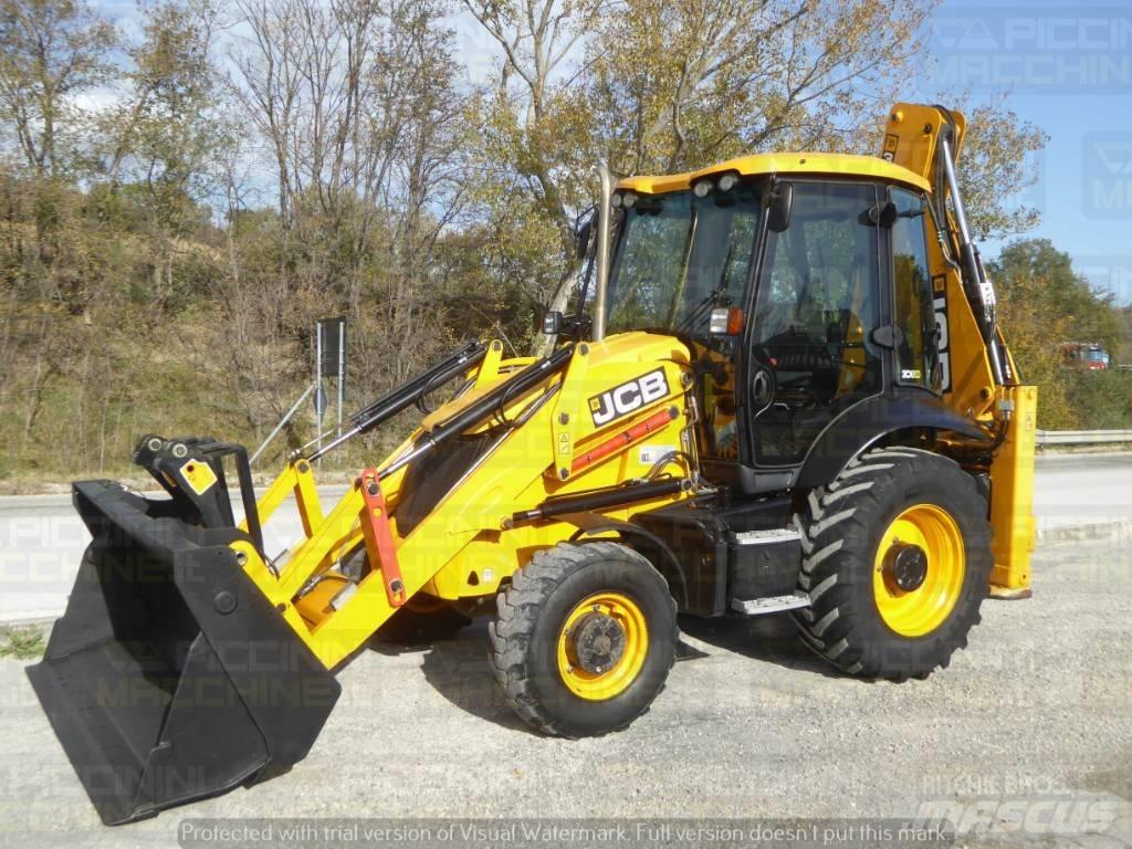 JCB 3CX Graaf-laadcombinaties