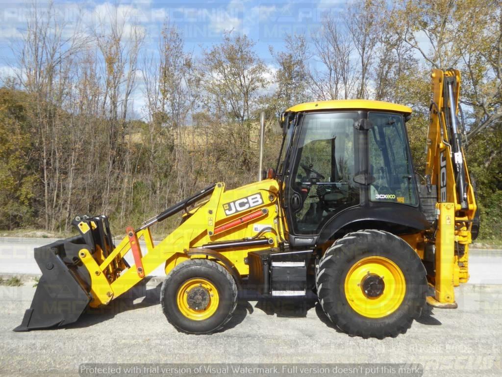 JCB 3CX Graaf-laadcombinaties