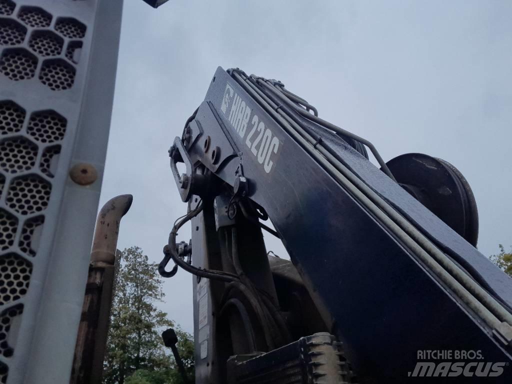 MAN h41 Vlakke laadvloer met kraan