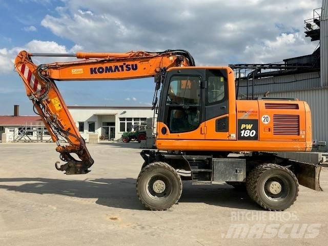 Komatsu PW 180-10 Wielgraafmachines