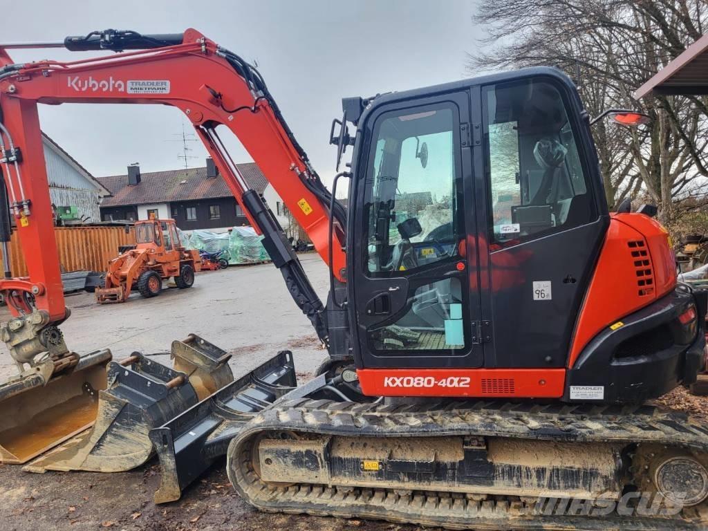 Kubota KX 080-4 Minigraafmachines < 7t
