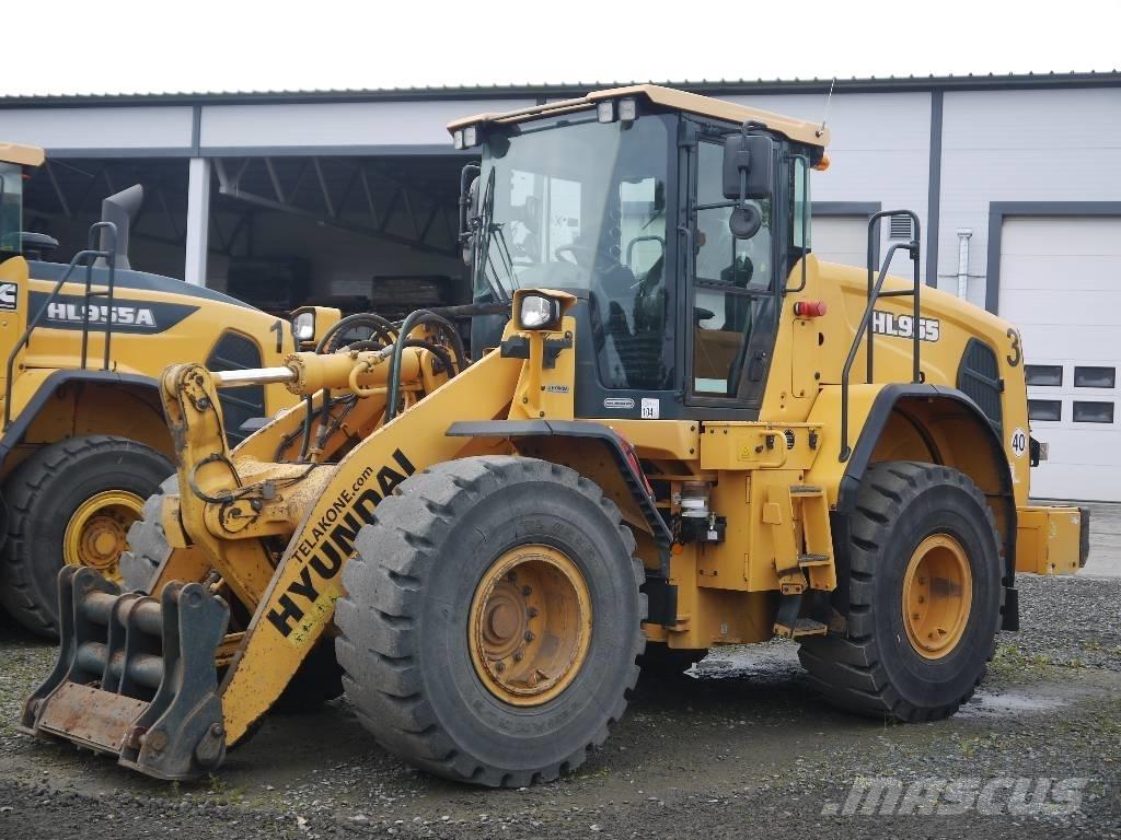 Hyundai HL955 Wielladers