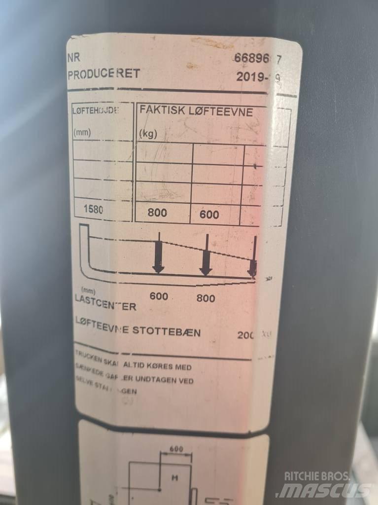 Toyota SWE080L Stapelaar meeloop