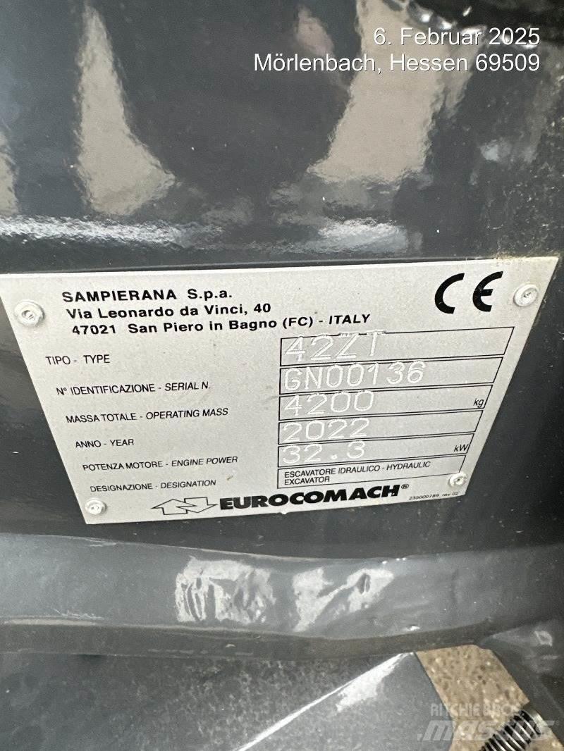 Eurocomach 42ZT Minigraafmachines < 7t