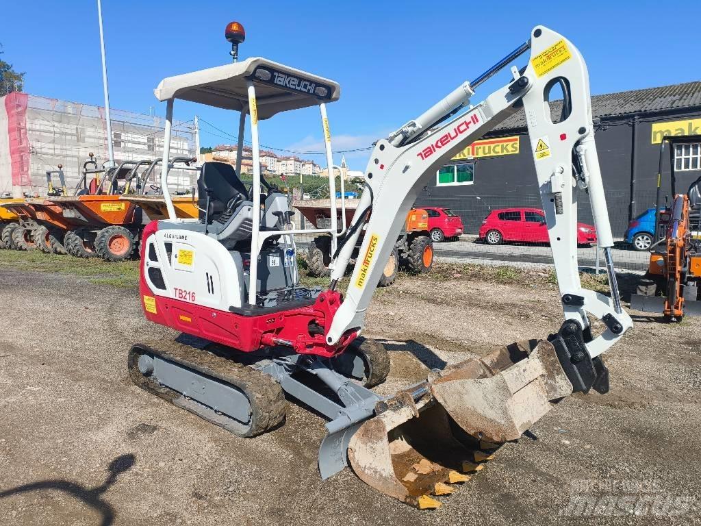 Takeuchi TB 216 Minigraafmachines < 7t