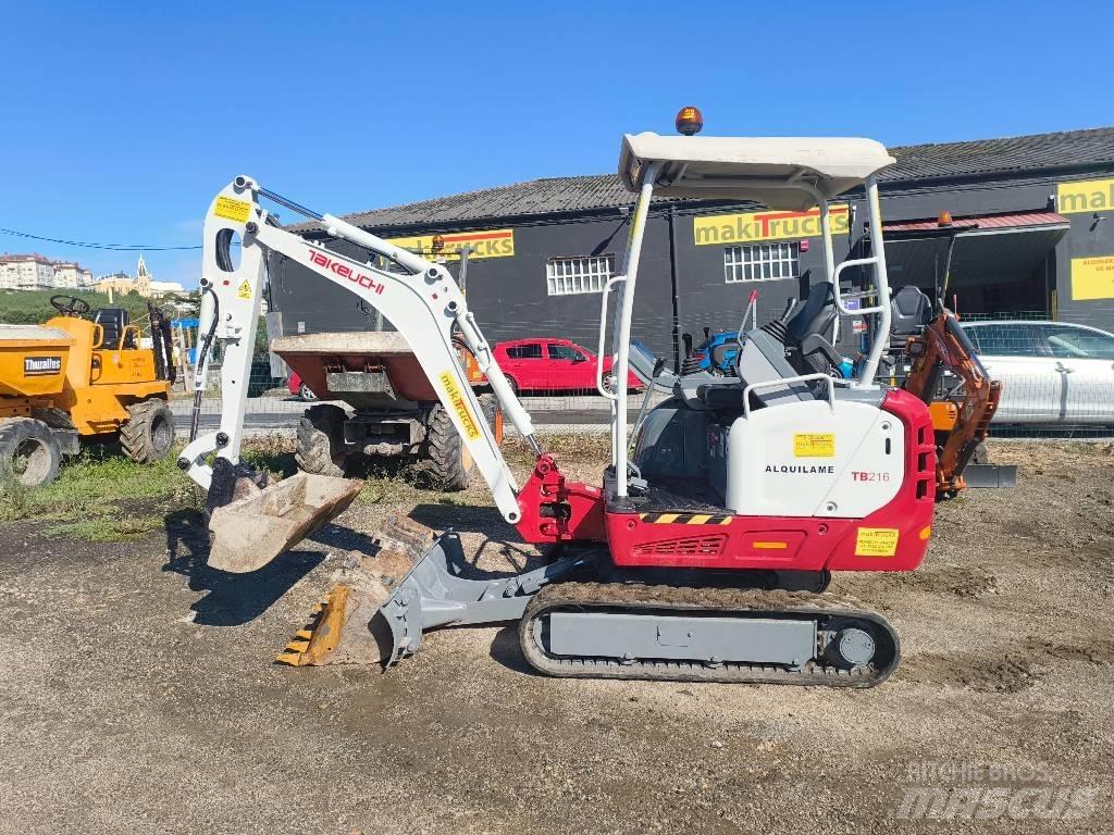Takeuchi TB 216 Minigraafmachines < 7t