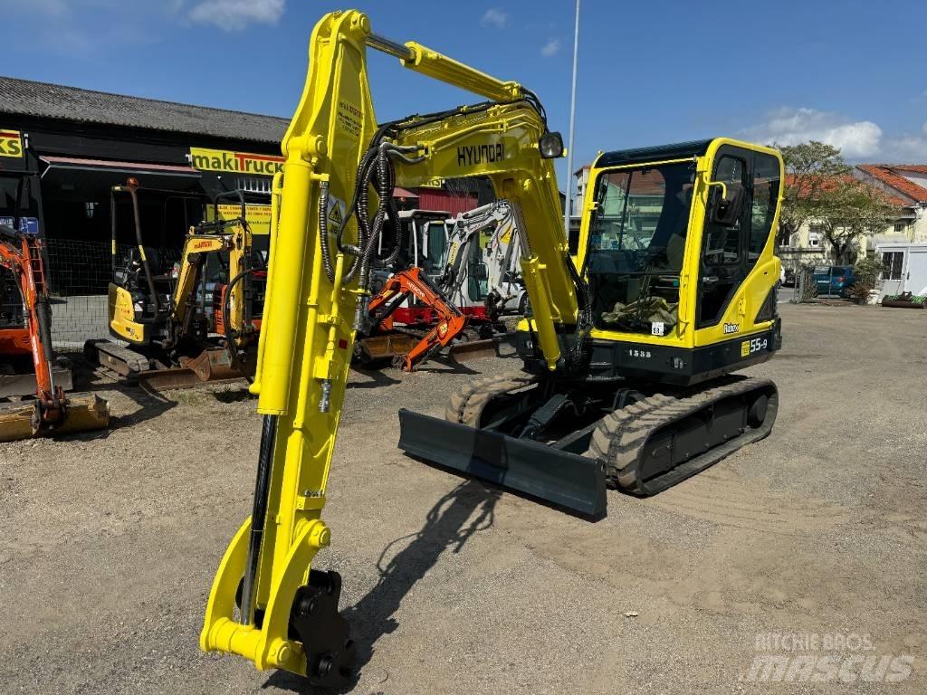 Hyundai Robex 55-9 Minigraafmachines < 7t