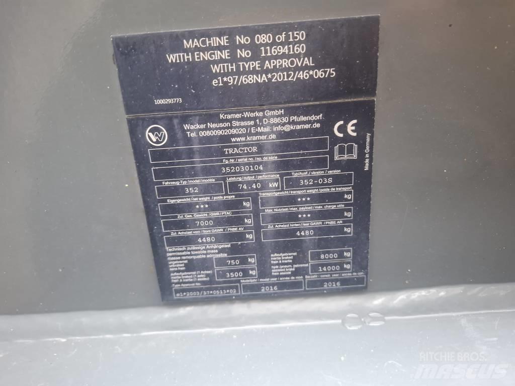 Kramer 8105 Wielladers
