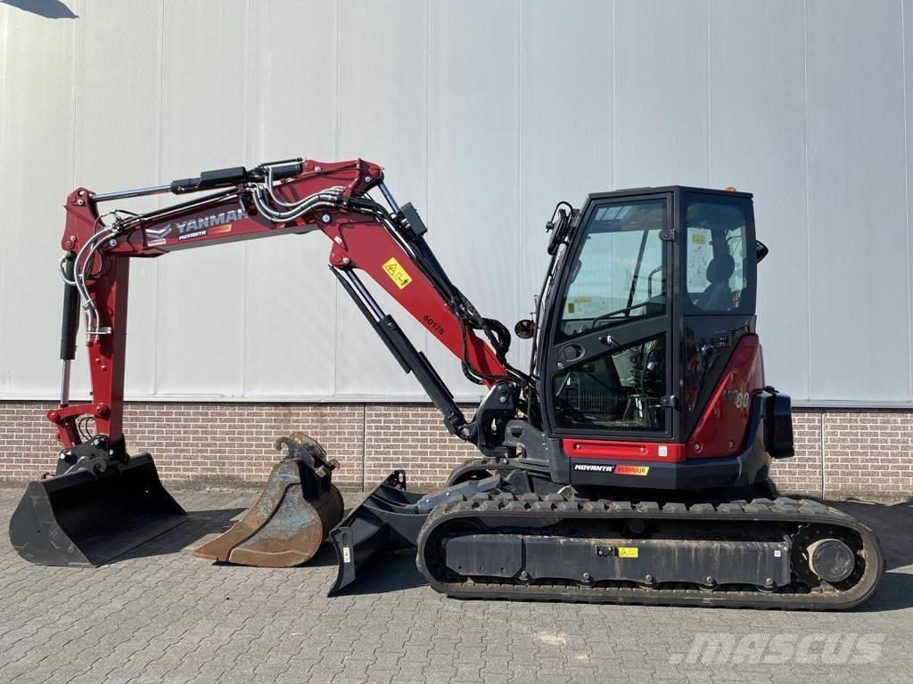 Yanmar VIO80-2PB Midigraafmachines 7t - 12t