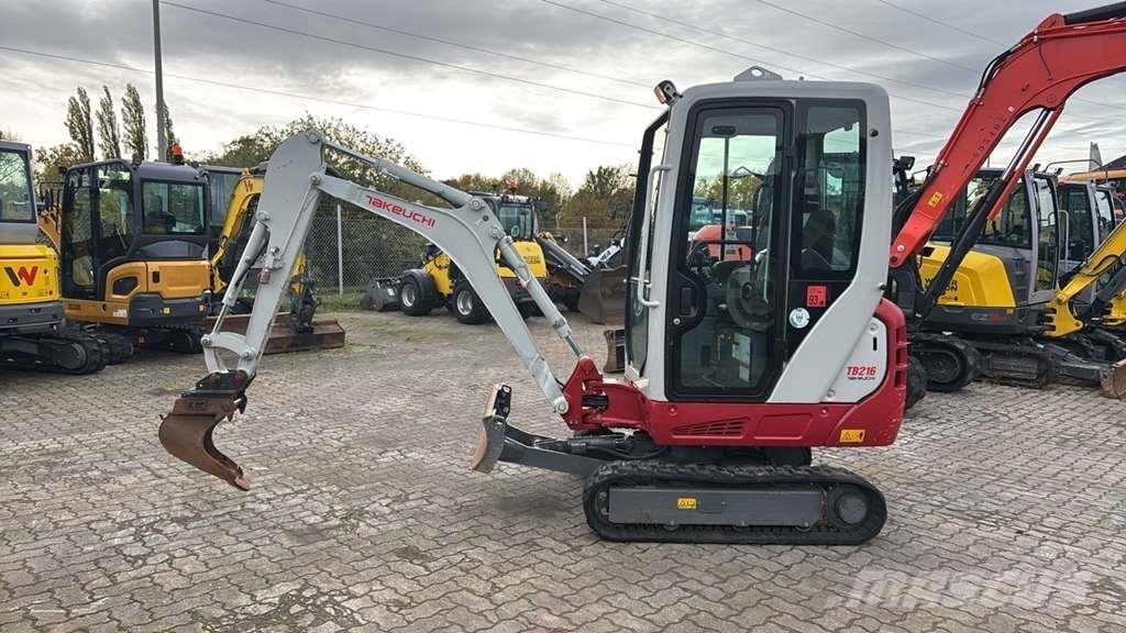 Takeuchi TB216 Minigraafmachines < 7t