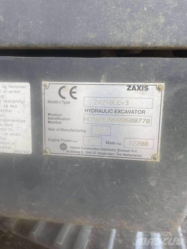 Hitachi ZX210 Rupsgraafmachines