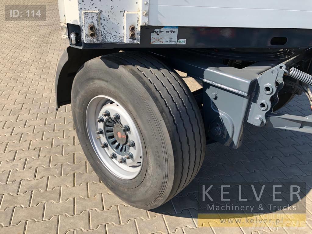 Fliegl ZPS 180 Vlakke laadvloer