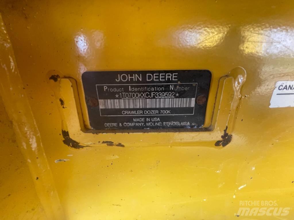 DEERE 700K LGP Rupsdozers