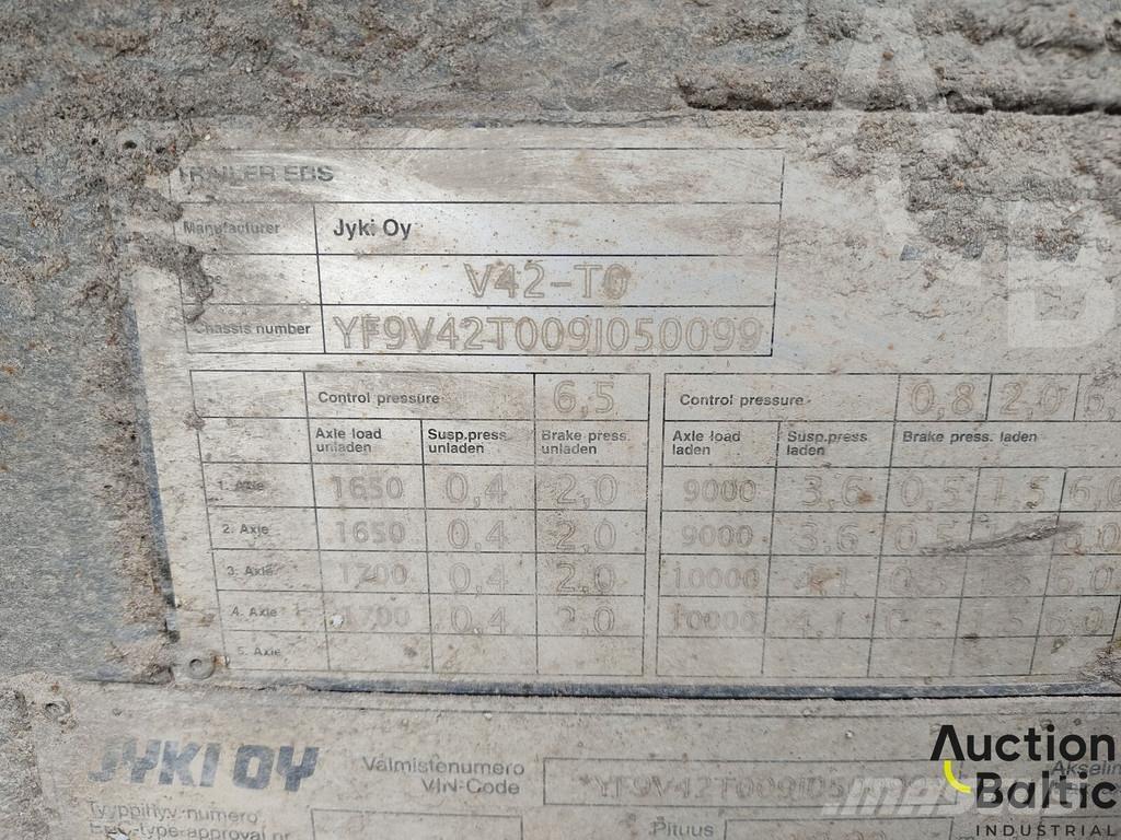Jyki V 42 T0 Schuifzeilen