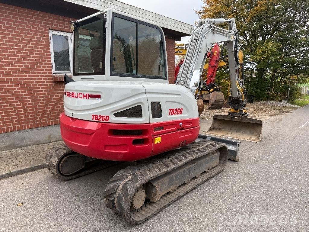 Takeuchi TB 260 Rupsgraafmachines