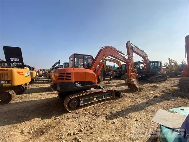 Doosan DX80 Minigraafmachines < 7t