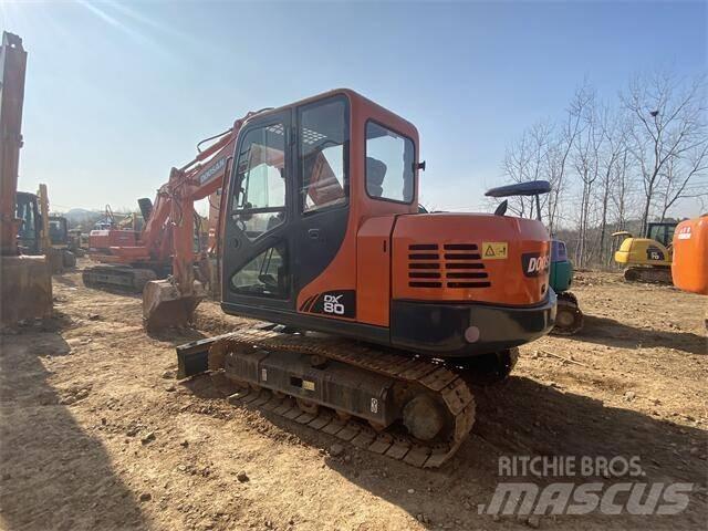 Doosan DX80 Minigraafmachines < 7t
