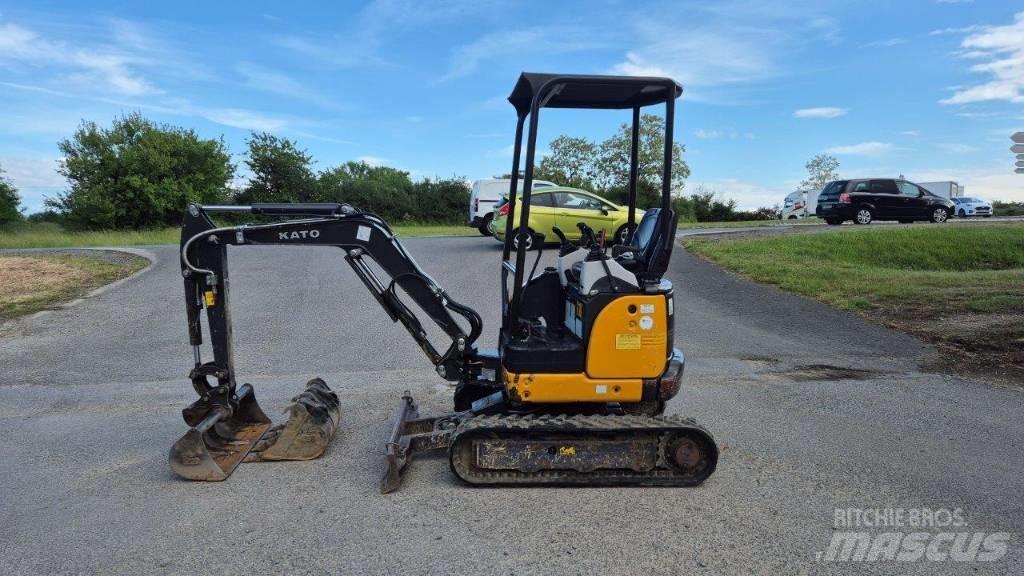 Kato 17VXE Minigraafmachines < 7t