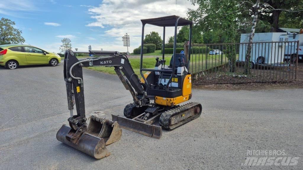 Kato 17VXE Minigraafmachines < 7t