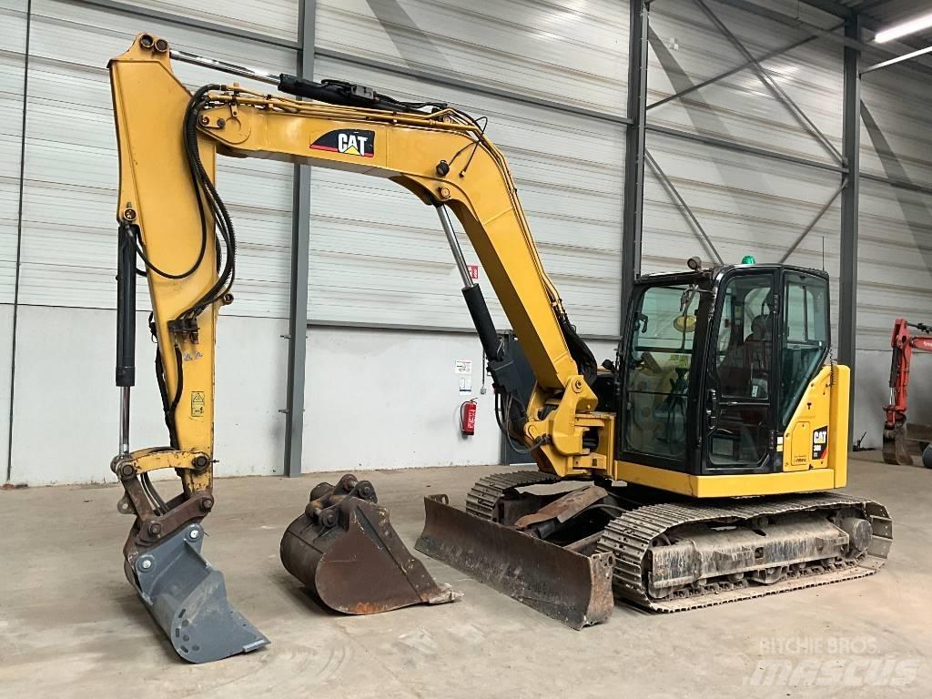 CAT 308 CR Midigraafmachines 7t - 12t