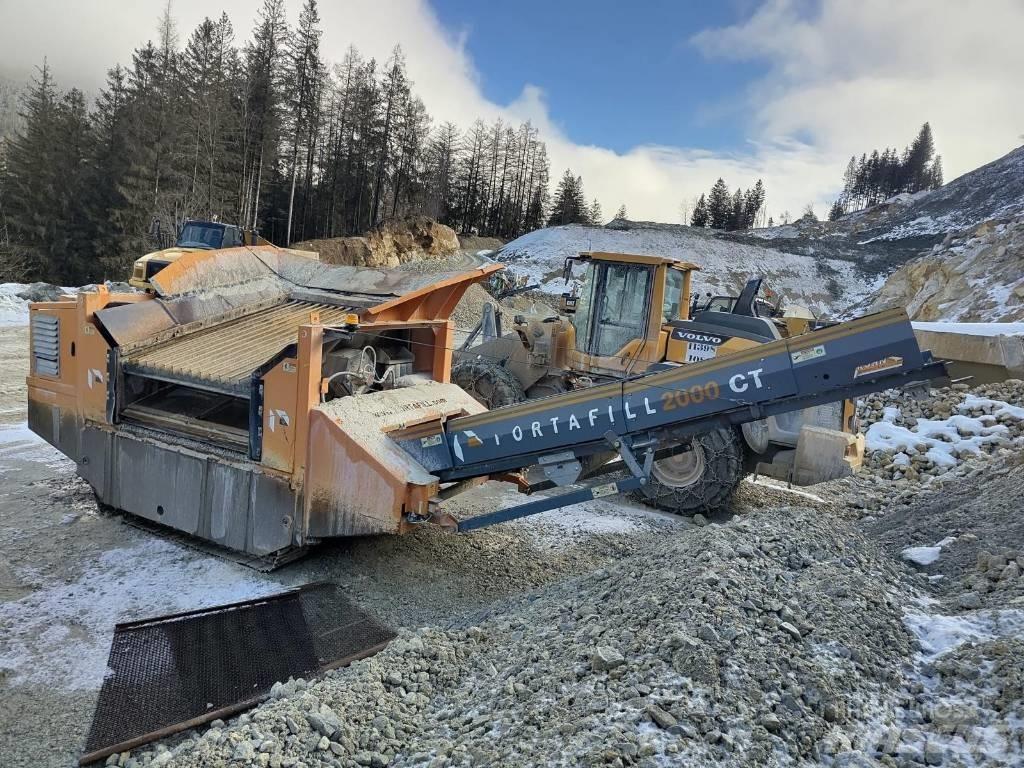 Portafill 2000CT Zeefinstallatie