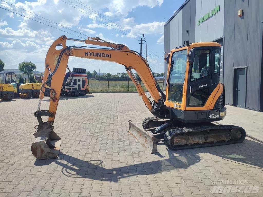 Hyundai 35Z-9 Minigraafmachines < 7t