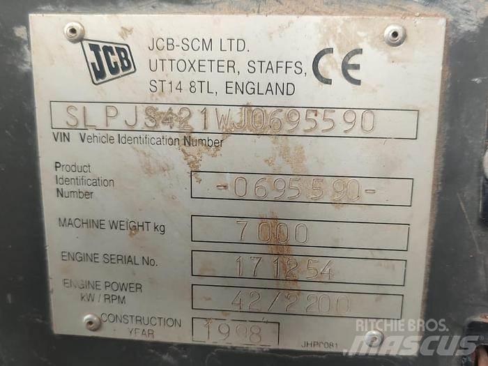 JCB JS70 Midigraafmachines 7t - 12t