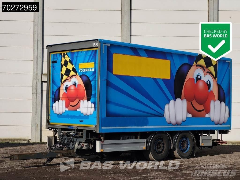 Pacton MXD218 Gesloten opbouw trailers