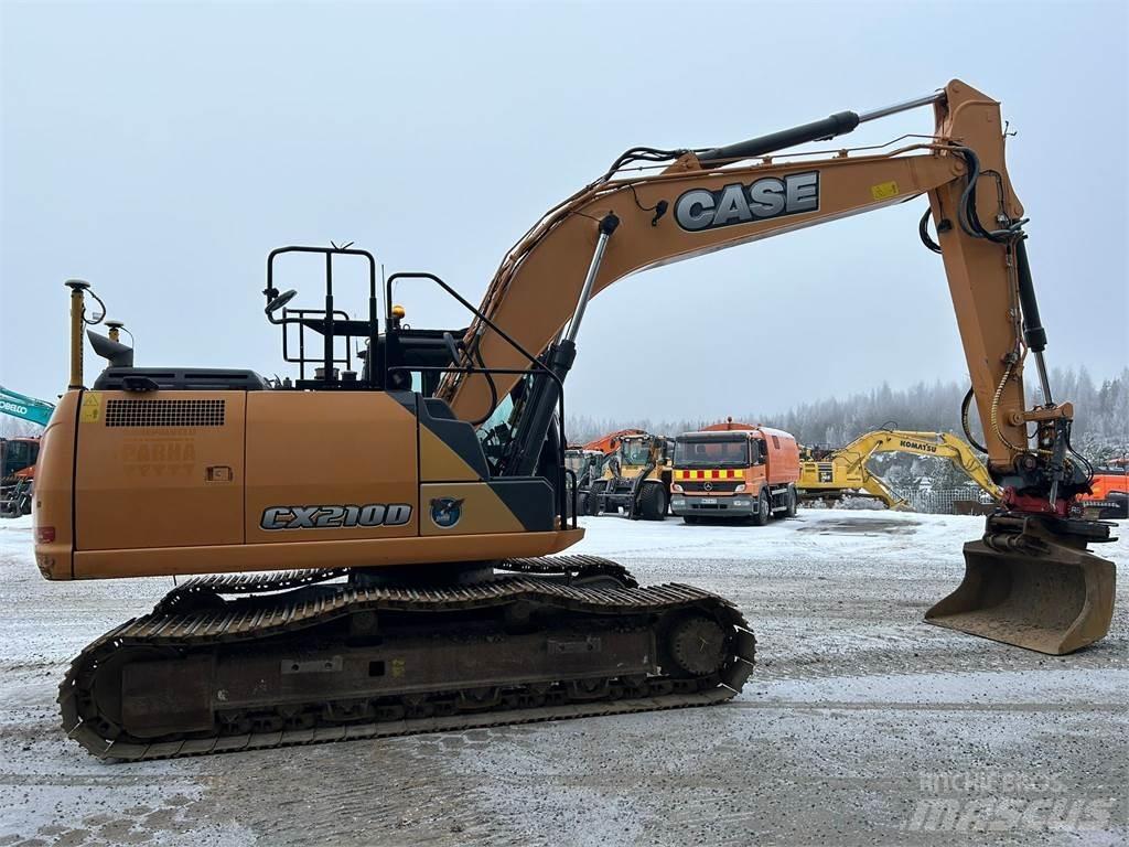 CASE CX210D Rupsgraafmachines