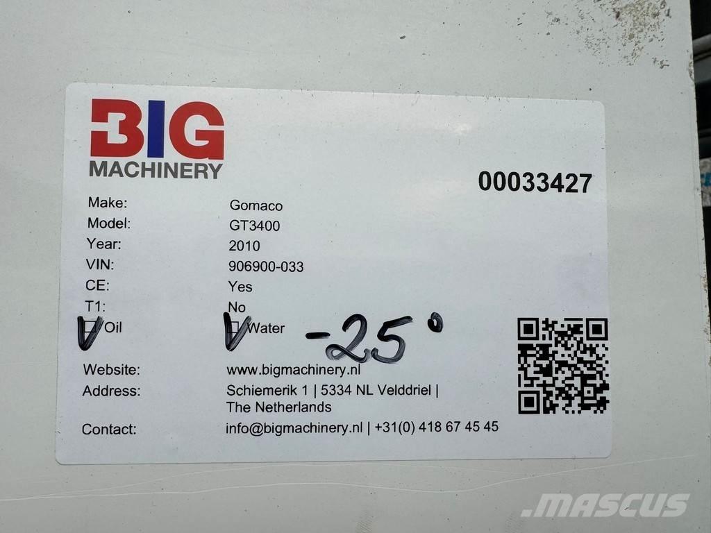 Gomaco GT3400 Asfaltafwerkmachines