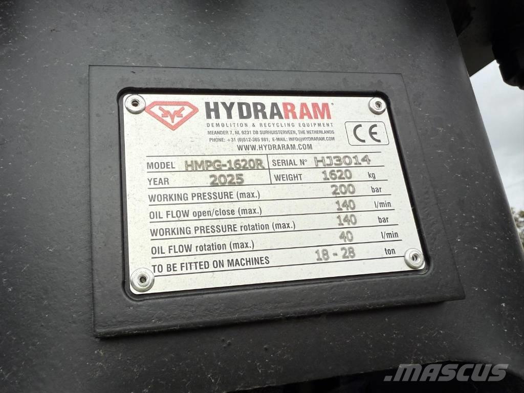 Hydraram HMPG-1620R Grijpers