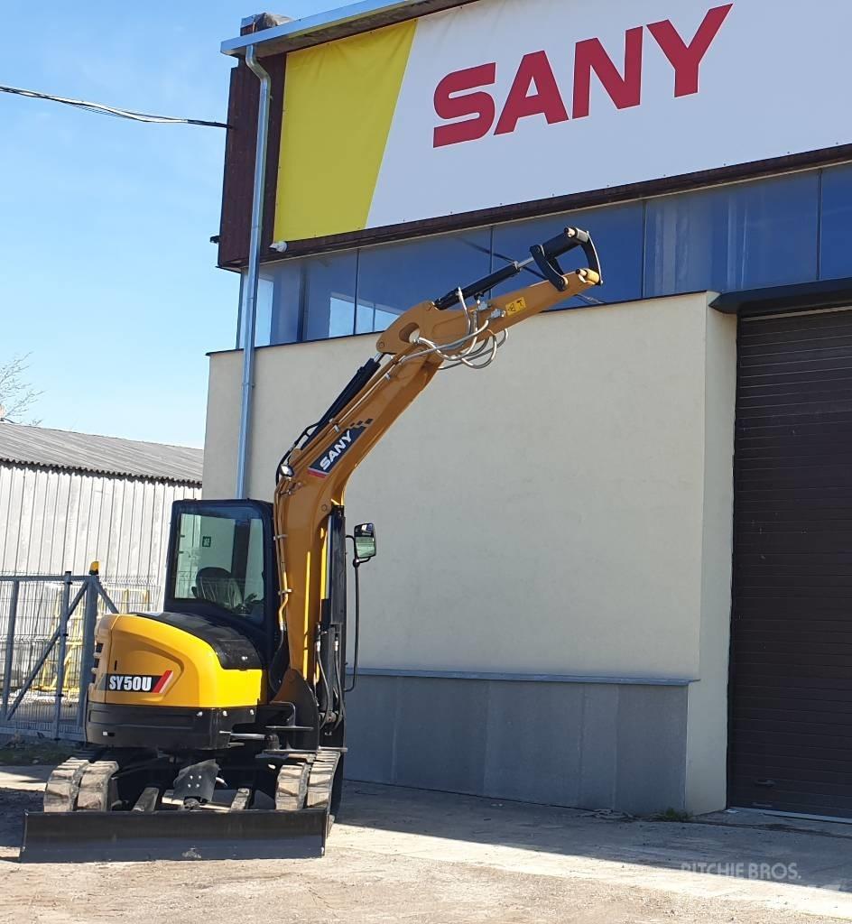 Sany SY50U Minigraafmachines < 7t