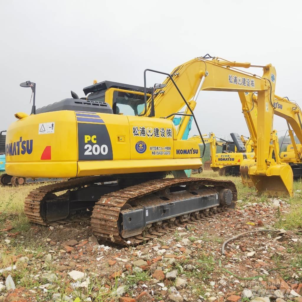 Komatsu PC200-8 Rupsgraafmachines
