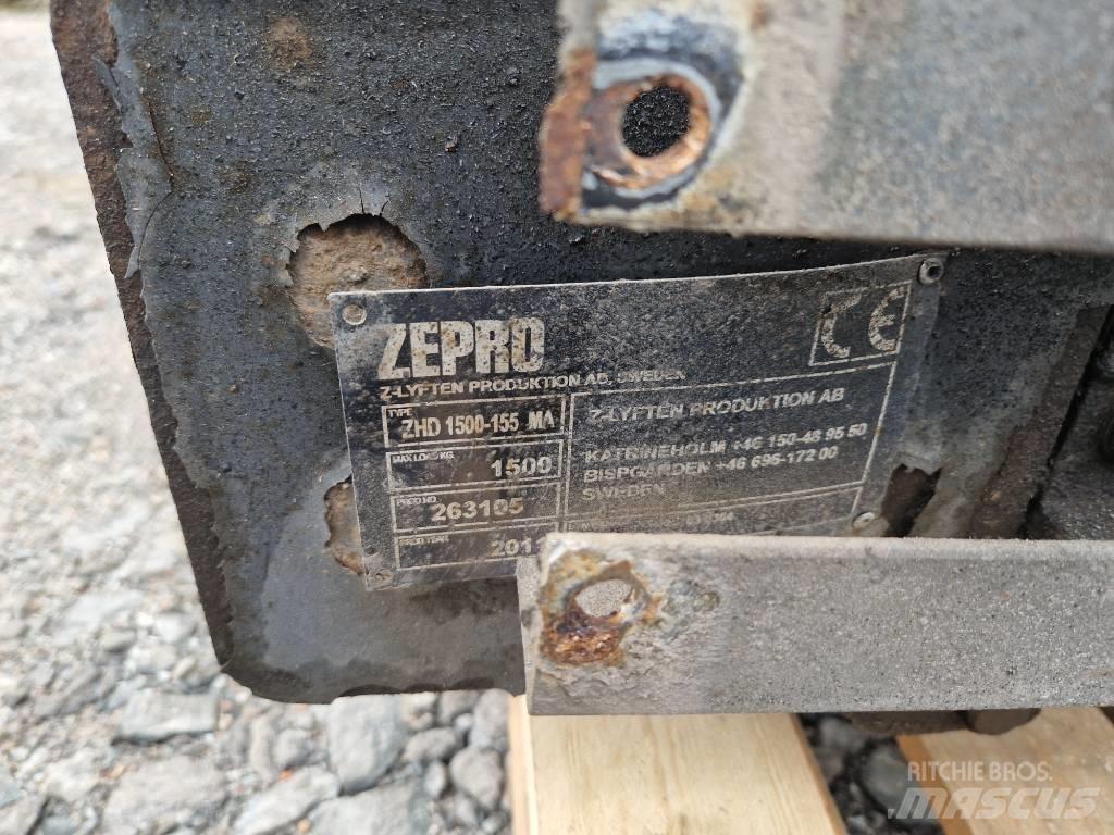  Zepro bakgavellyft Platformen