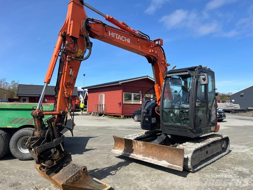 Hitachi ZX 85 US-5 Midigraafmachines 7t - 12t