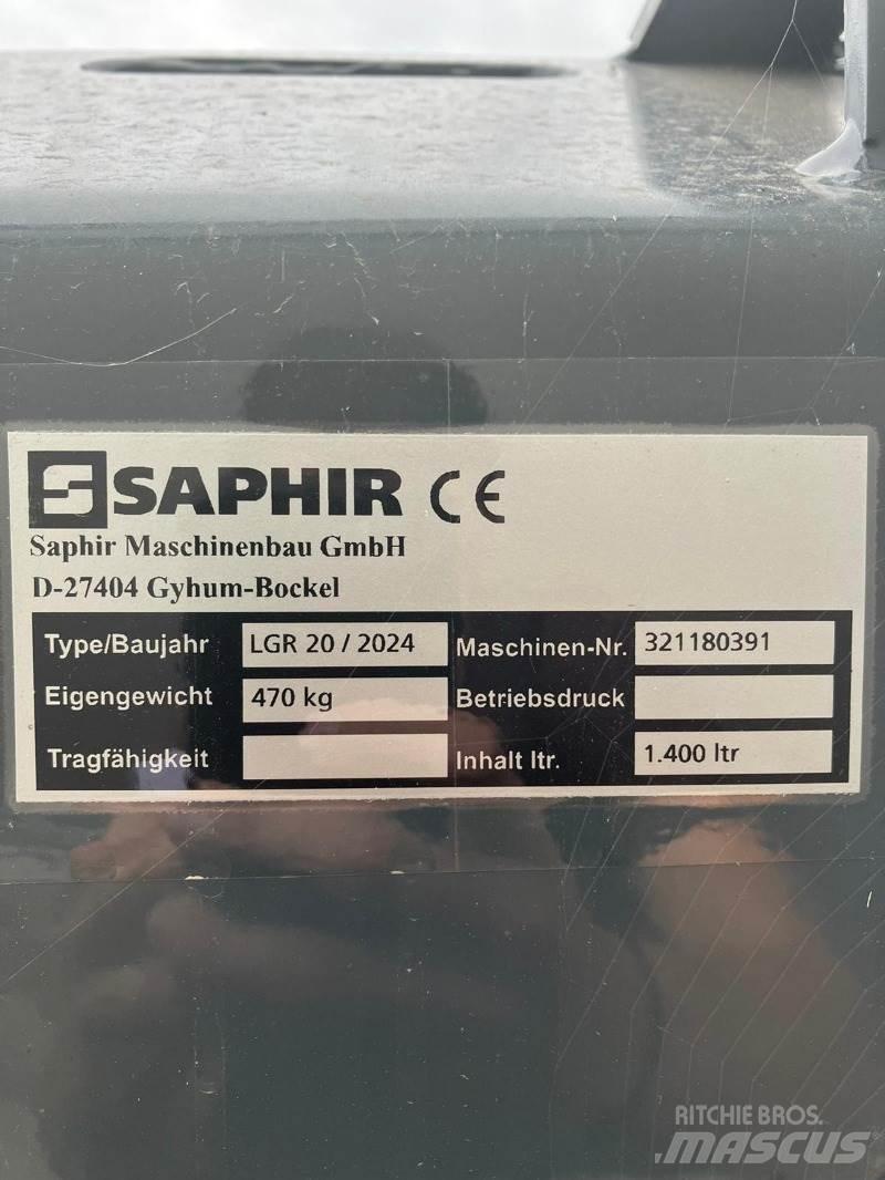 Saphir LGR 20 Overige accessoires voor tractoren